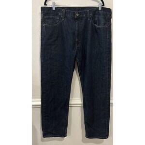 Levis 505 Mens‎ 40x30 Blue Jeans Straight Leg Classic Fit Denim